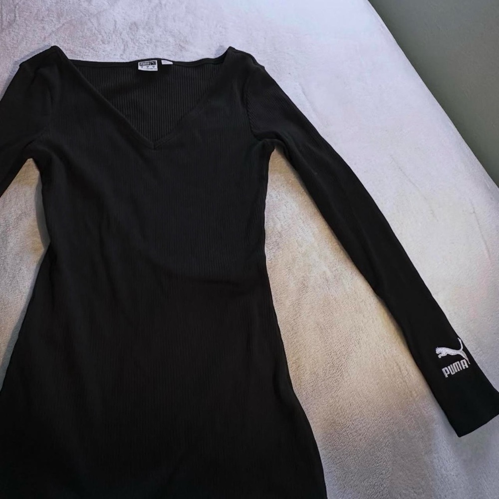 long sleeve puma mini dress